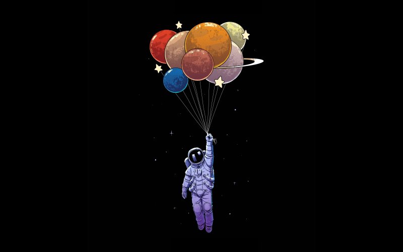 Космонавт арт
