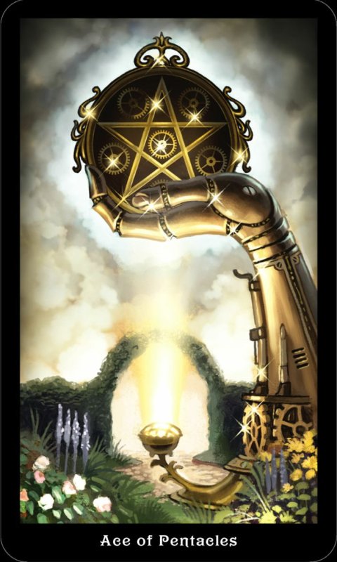 Ace of Pentacles Таро