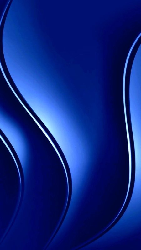 Синие обои на телефон
