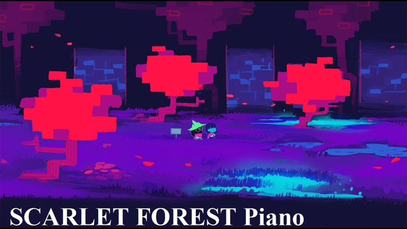 Deltarune field of hopes and Dreams