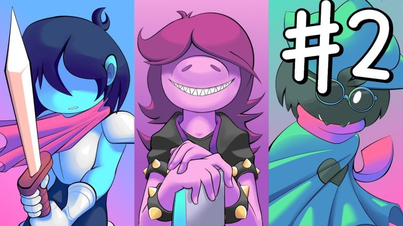 Крис дельтарун арт