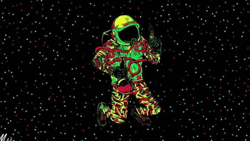 Неоновый космонавт