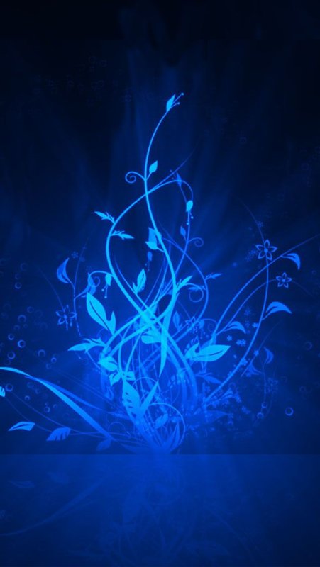 Красивый синий фон