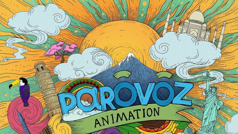 Анимационная студия паровоз