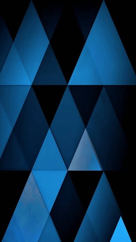 Геометрические фигуры на темном фоне