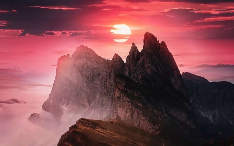 Красивые горы