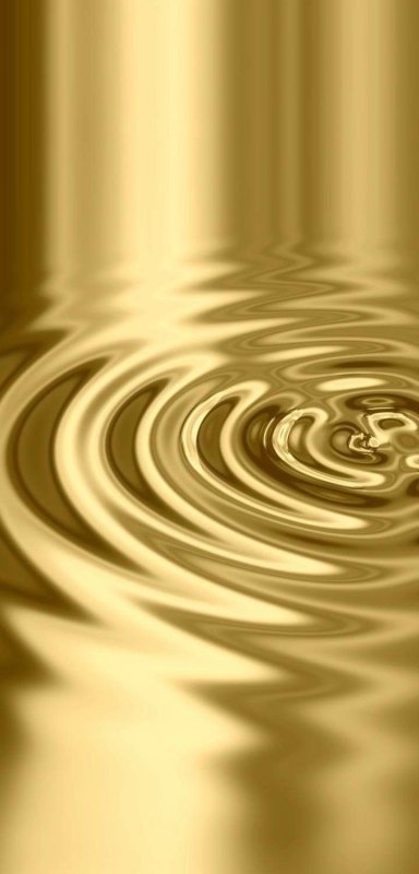 Заставка золотого цвета на телефон