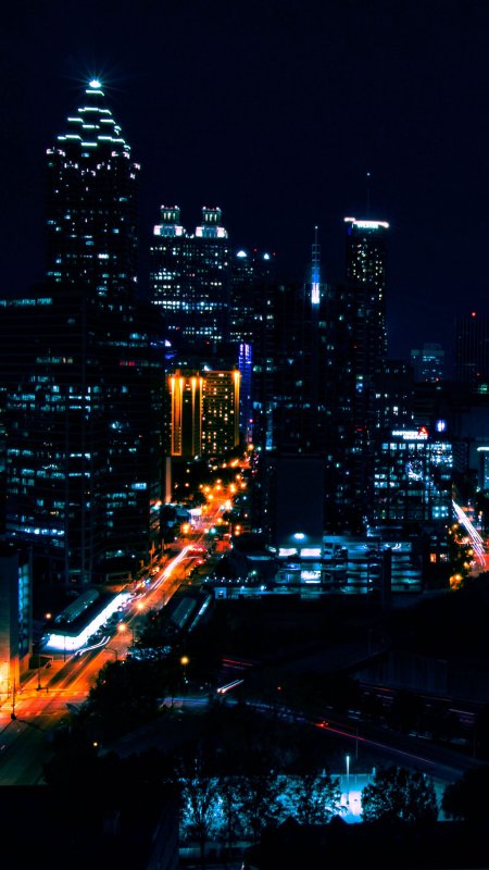 Огни ночного города