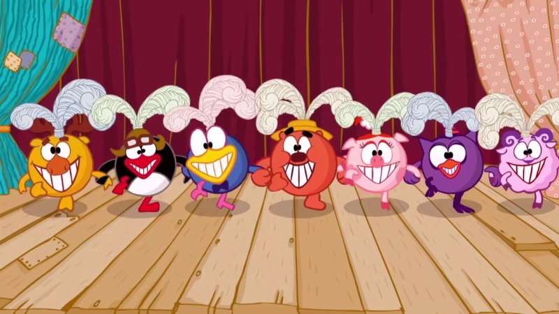 Смешарики кордебалет Крош