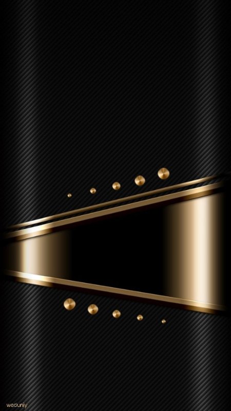 Черный с золотым