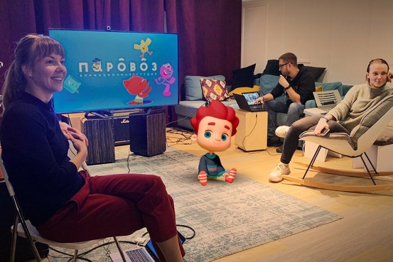 Анимационная студия паровоз мультфильмы
