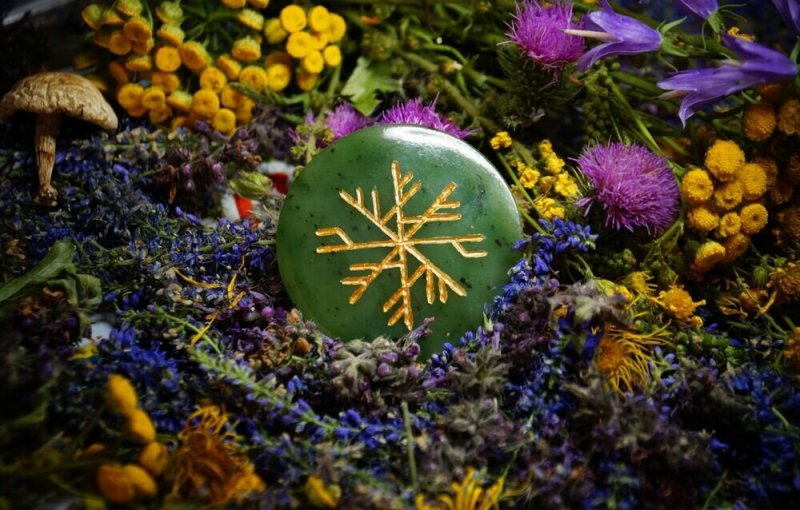 Денежный амулет жернова Гротти. Денежная мельница