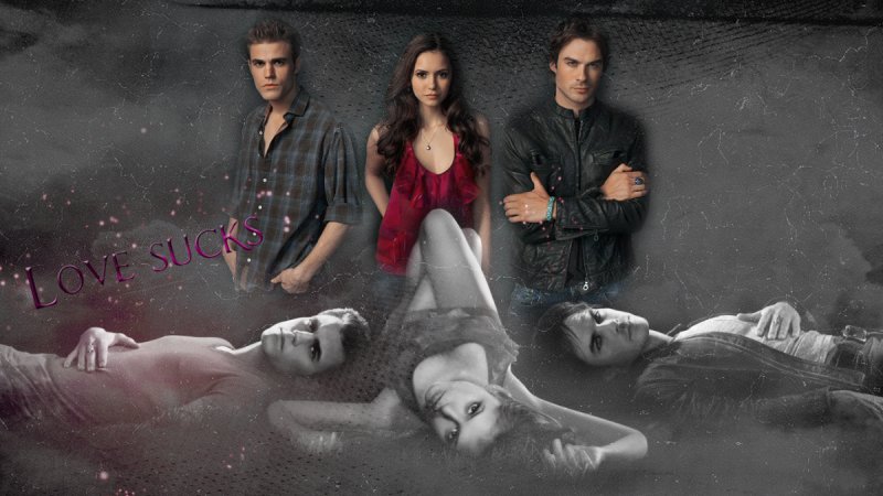 Дневники вампира обои