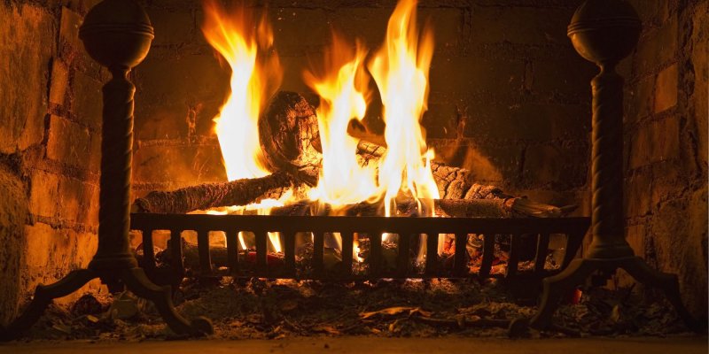 Камин фон