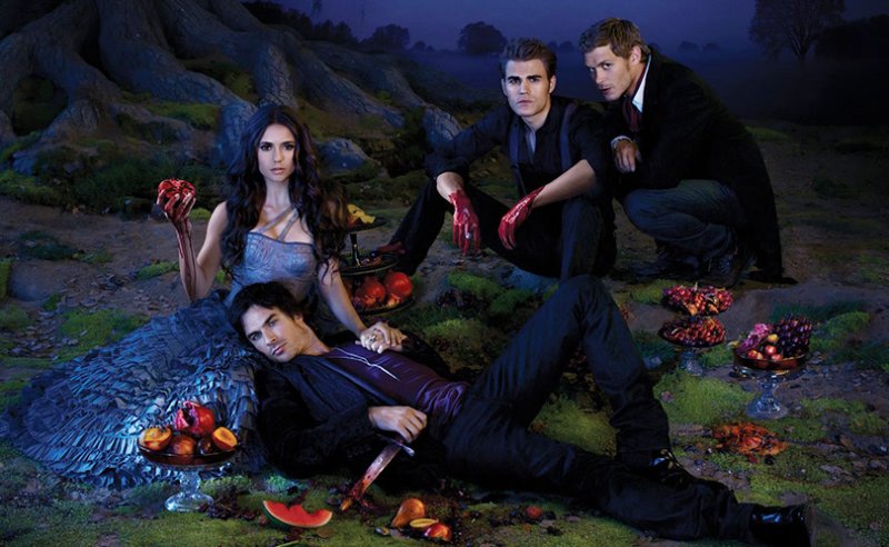 Нина Добрев дневники вампира арт