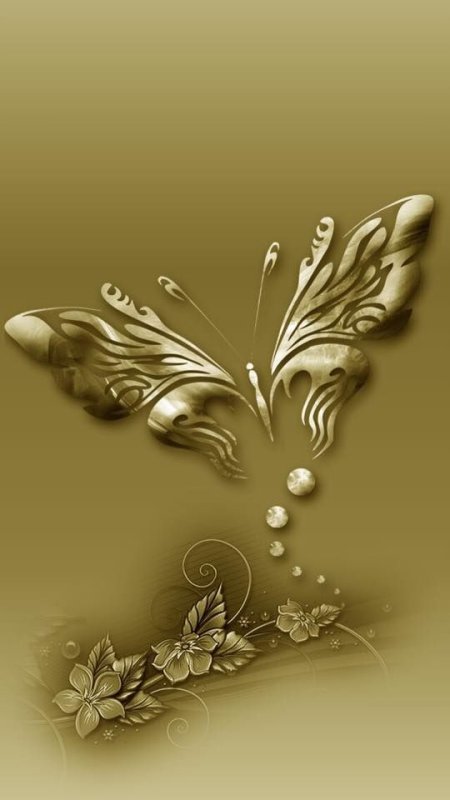 Золотая бабочка