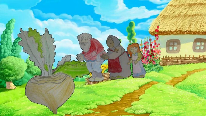 Репка мультфильм