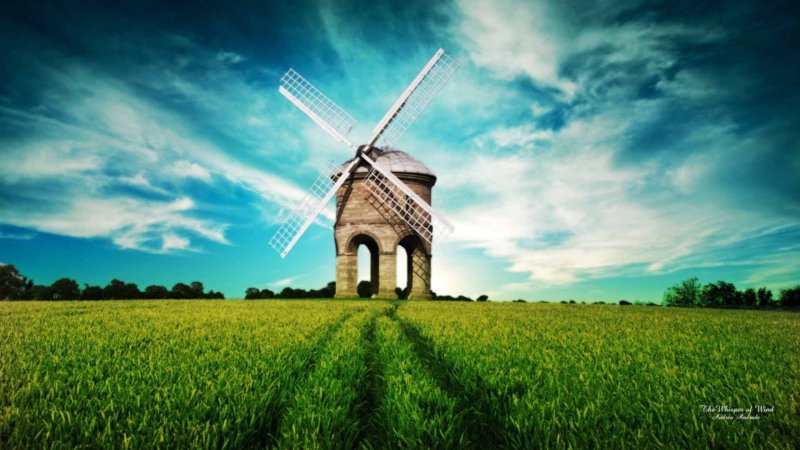 Ветряная мельница усадьба Михайловская