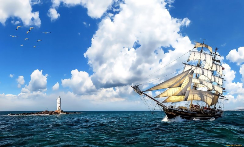 Бригантина корабль парусный