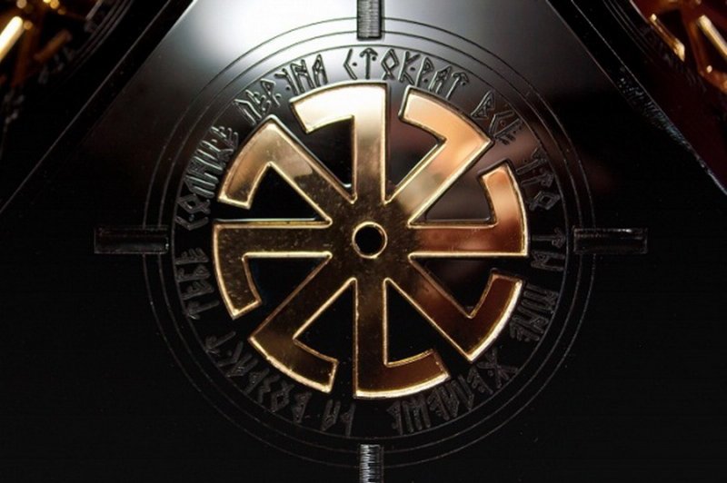 Славянская свастика звезда Руси