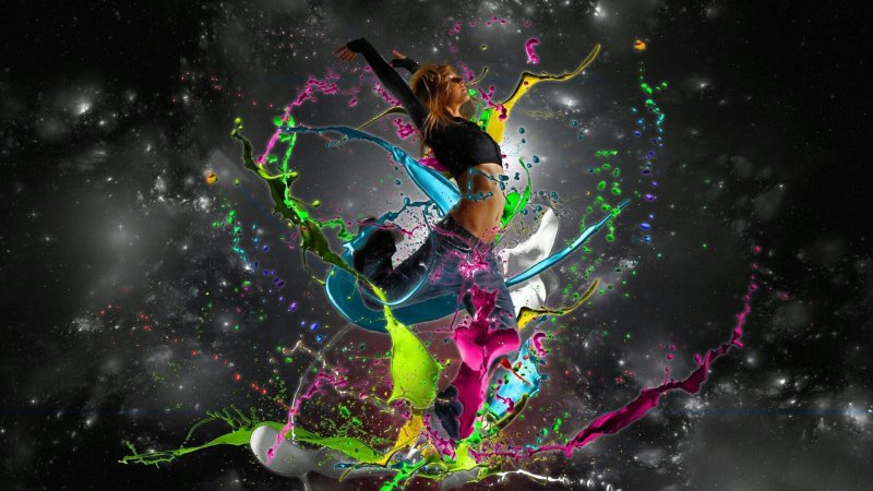 Яркие танцы