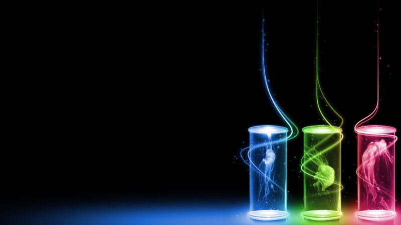 Неоновые заставки на рабочий стол