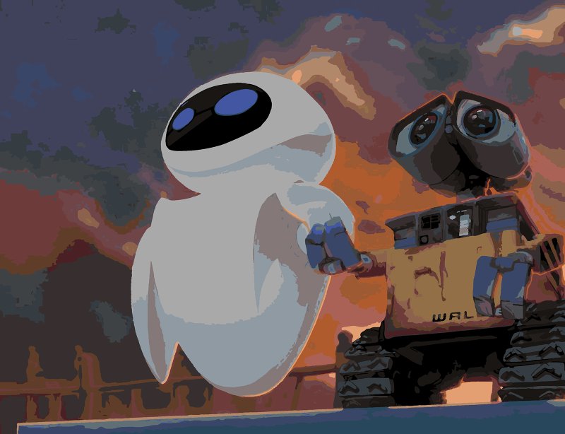 Робот ева из Валли