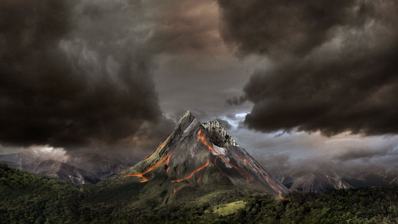 Вулкан Пуйеуэ Чили