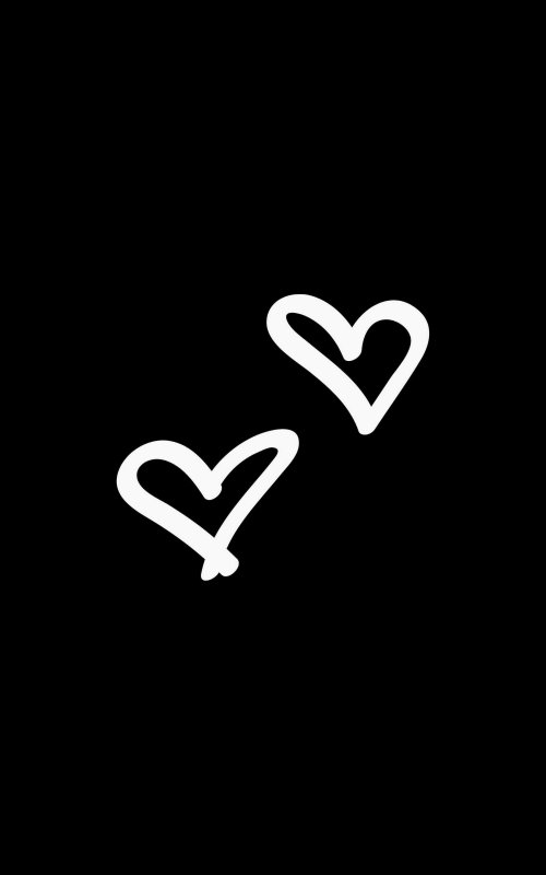 Черно белые обои на телефон