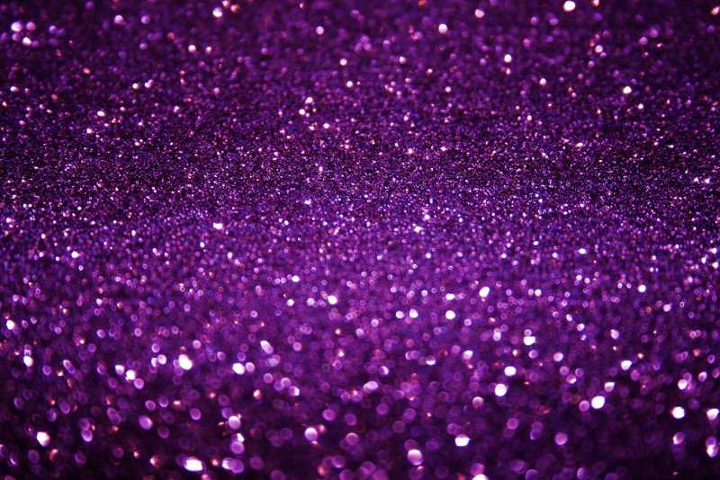 Розовые блестки