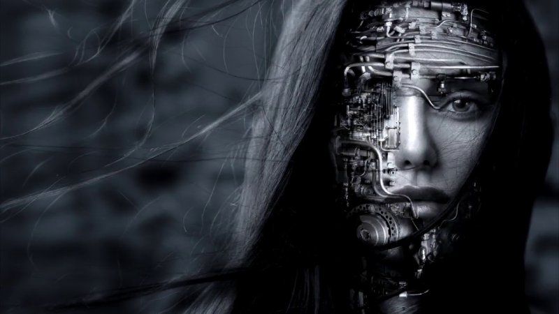Девушка киборг