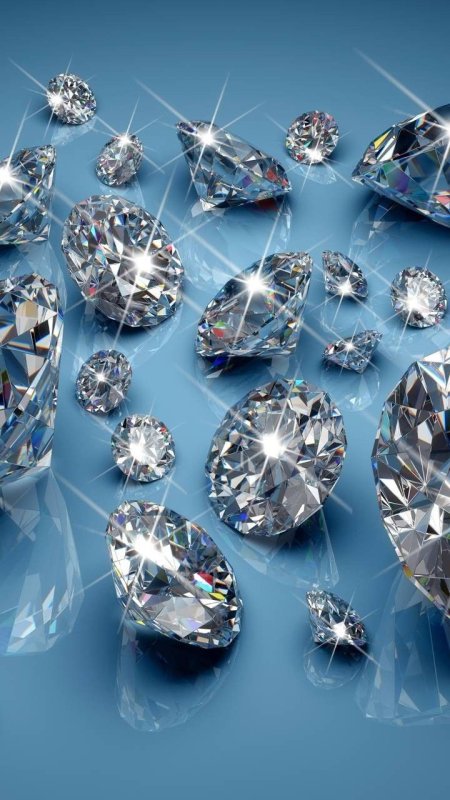 Сверкающие бриллианты