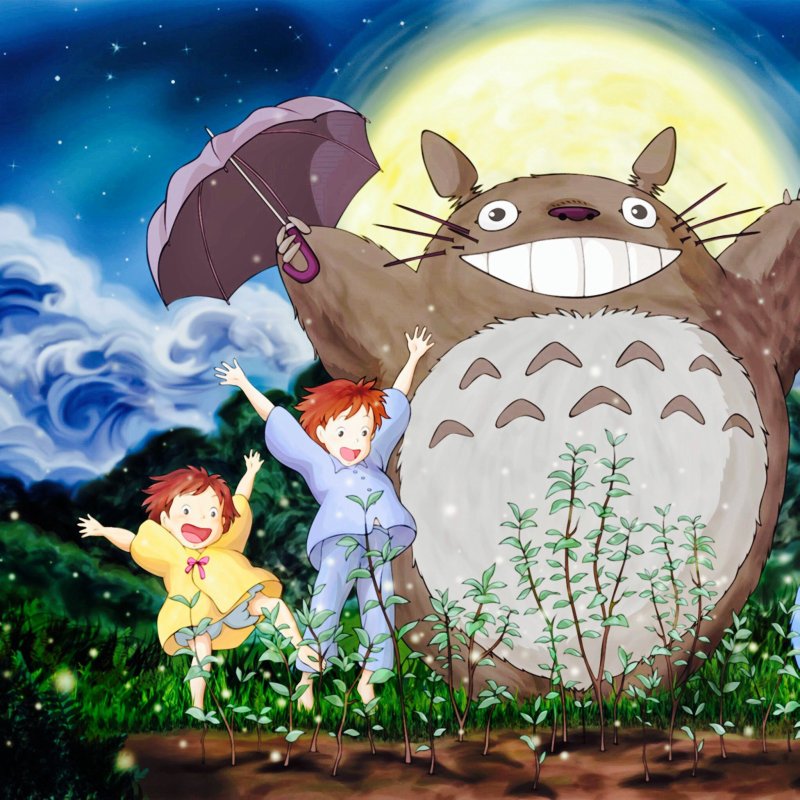 Мультфильмы Хаяо Миядзаки мой сосед Тоторо
