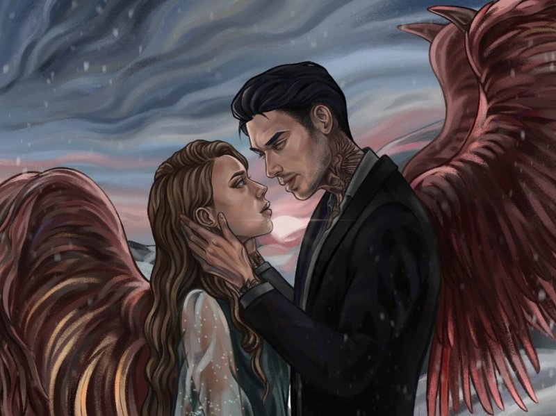 Клуб романтики секрет небес Люцифер и Вики