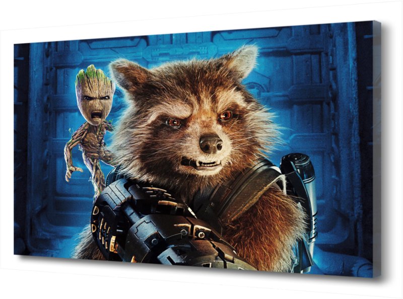 Стражи Галактики 2 Грут и ракета