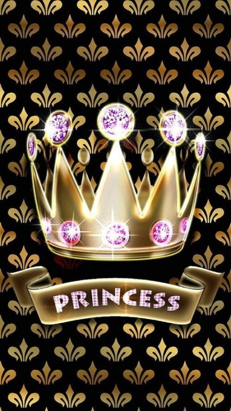 Корона на экран телефона