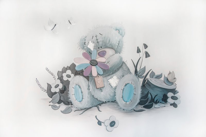 Скрапбукинг мишки Тедди