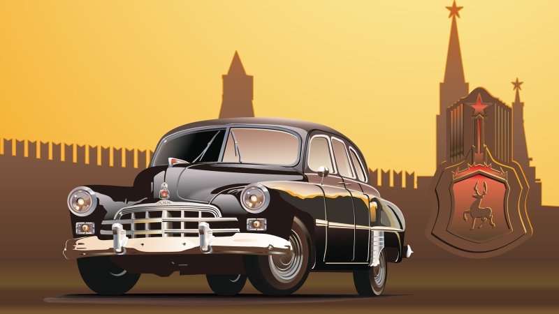 Машины в стиле ретро