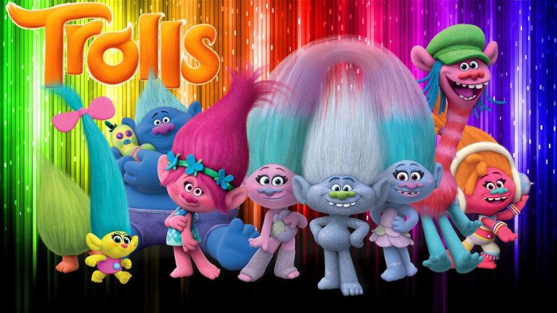 Тролли мультик 2016