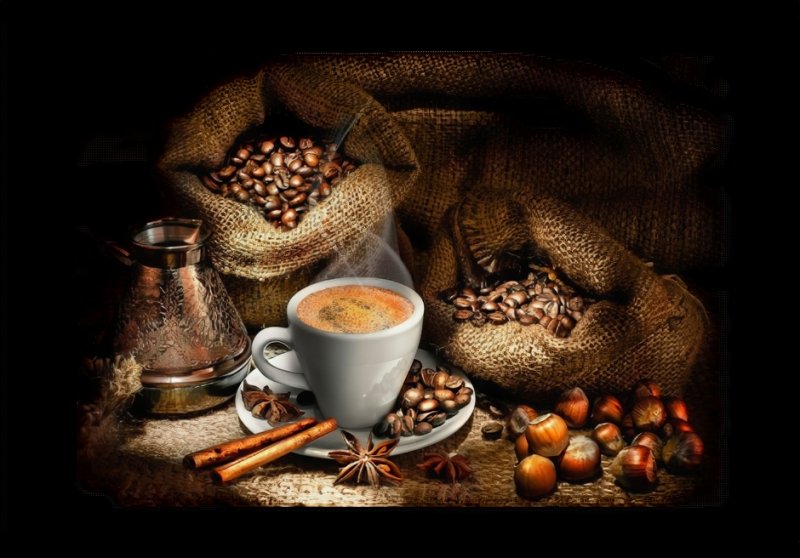 Кофейный натюрморт