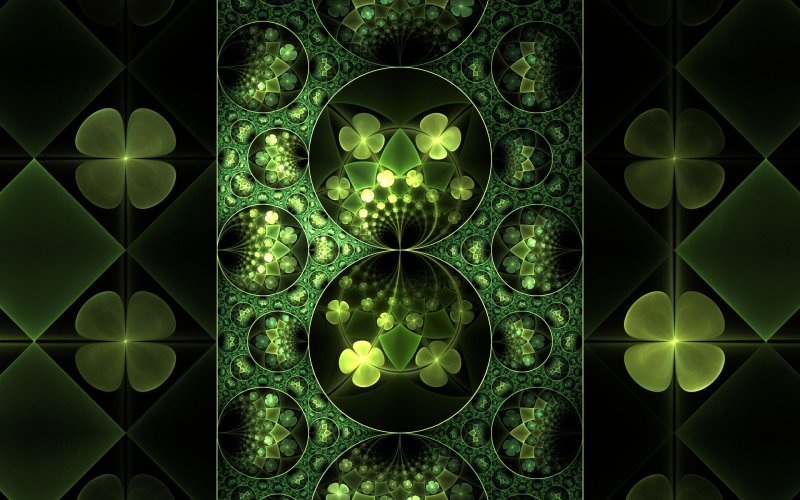 Зеленый фон