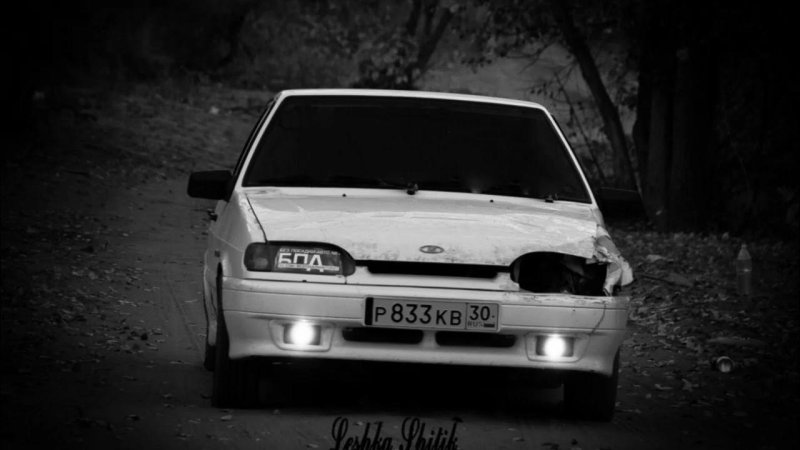 ВАЗ 2114 белый бункер Бродяга