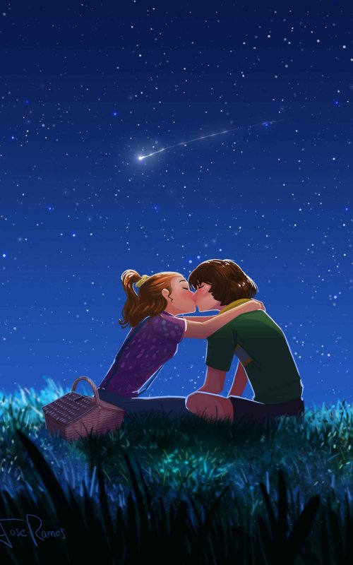 Звездное небо романтика