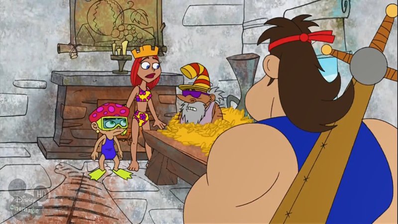 Дэйв варвар мультсериал 2004–2005