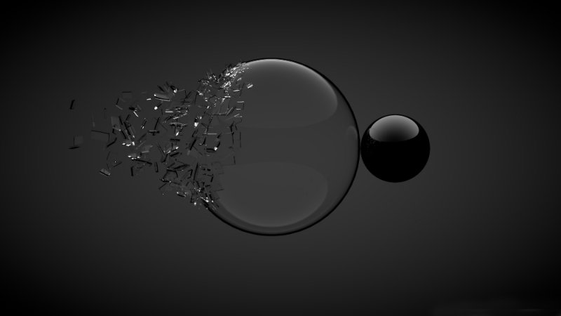 Черный фон абстракция