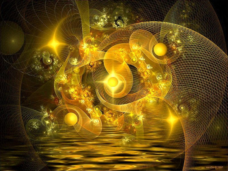 Золотой поток энергии