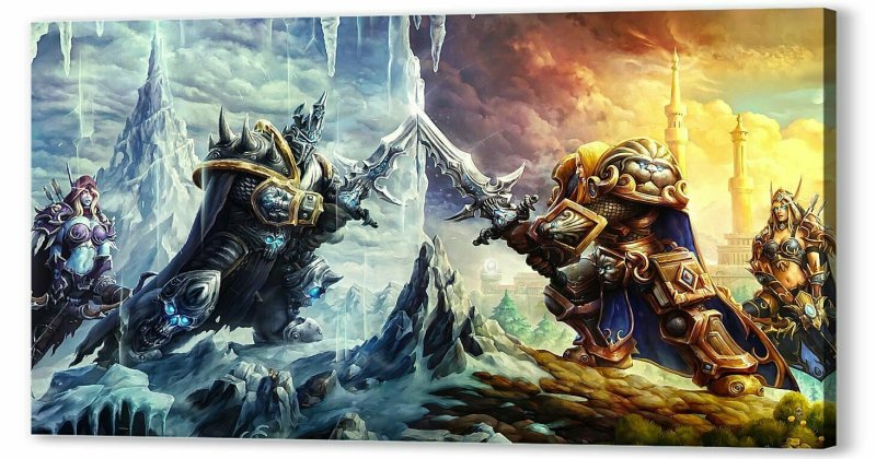 Артас варкрафт арт