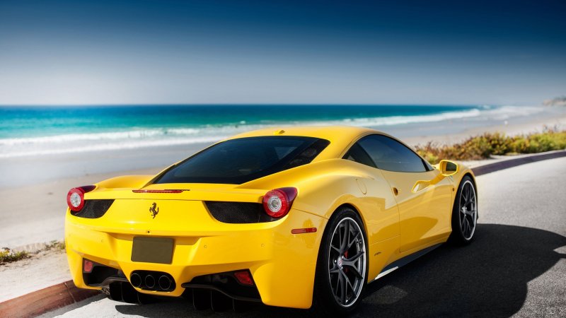 Ferrari 458 Yellow