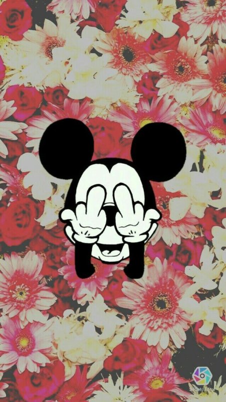 Микки Маус заставка на айфон