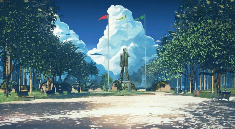 Бесконечное лето памятник Генда